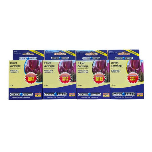 Pack Tintas Compatible para LC60 145-C/185-C/375-CW