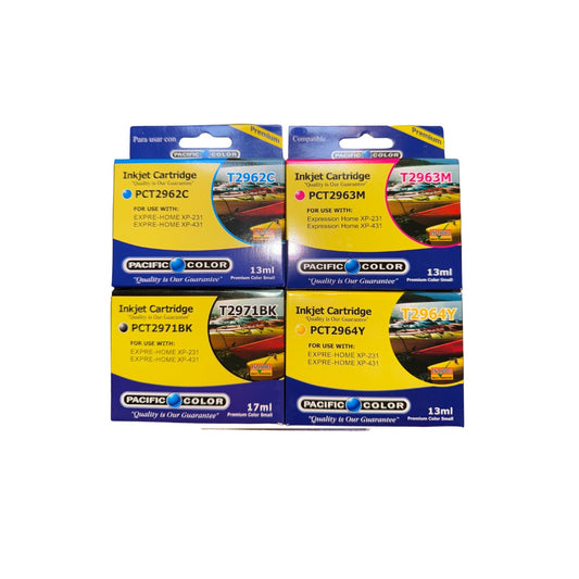 Pack Tintas Compatible  para T296/T297 231/241/431/441/450