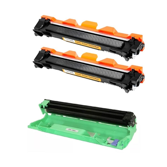 Pack 2 Toner /Tambor Compatibles para TN-1060 1202/1212/1602