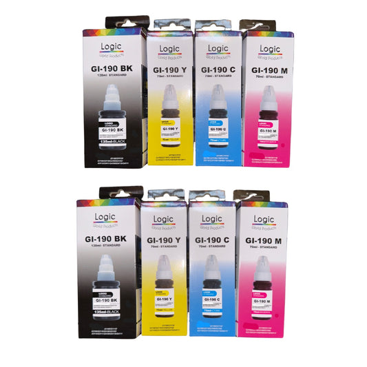 Pack X2 Tintas Compatibles para  Gi-190 G2110 G3110 G4110