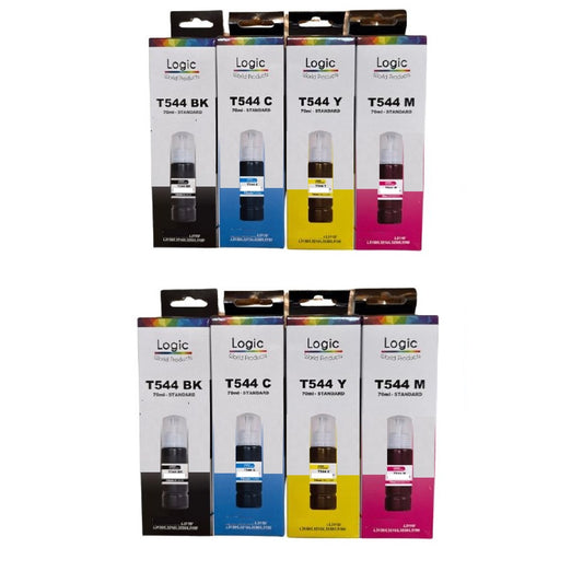 Pack X2 Tintas Compatibles para T544 L-3110 L-3210 L-3250