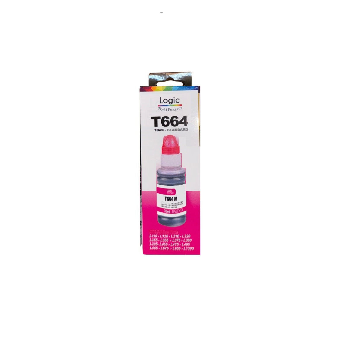 Pack X2 Tintas compatibles para T664 Modelos L-120 L-380