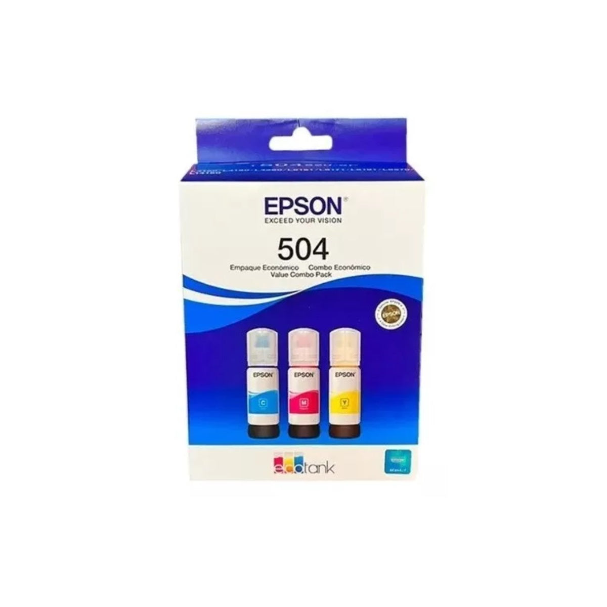 Pack 3 Tintas Epson 504 M/C/Y Original