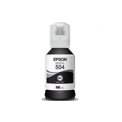 Botella Epson 504 Negro Original