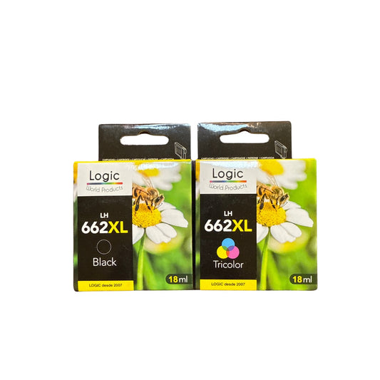 Pack Tintas Compatible para 662XL Negro / Tricolor 1015/1515