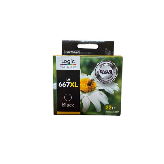 Tinta Compatible para 667XL Negro 1275/2374/2375/2376/2775