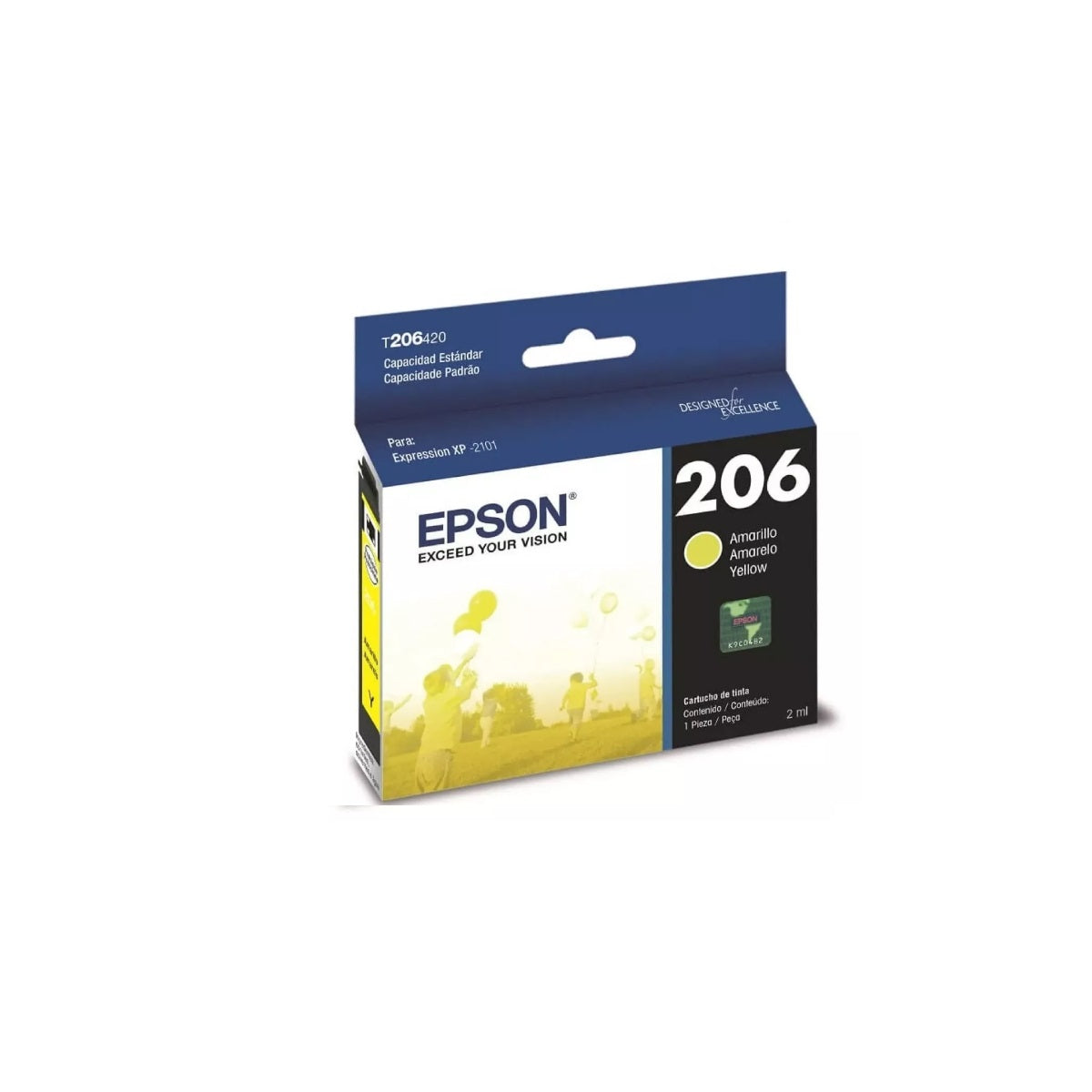 Cartucho Epson 206 Yellow Original