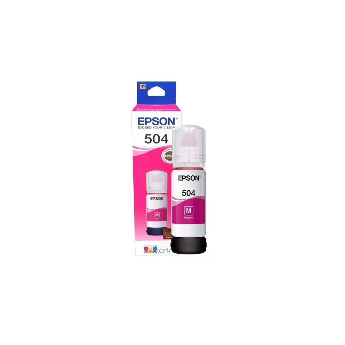 Botella Epson 504 Magenta Original