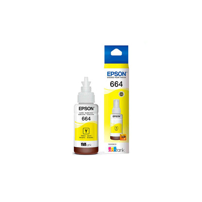 Botella Epson 664 Yellow Original