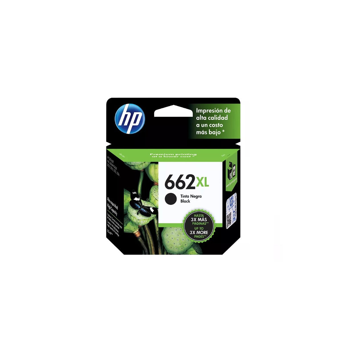 Cartucho hp 662XL Negro Original