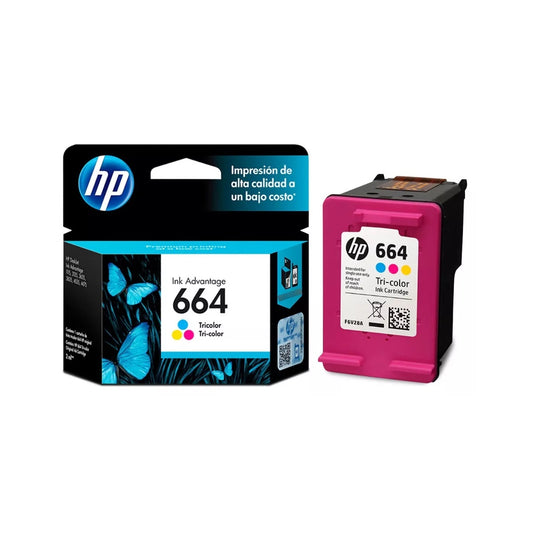 Cartucho hp 664 Tricolor Original 1115/2135/3635/3835