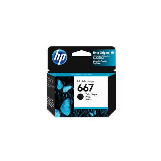 Cartucho hp 667 Negro Original