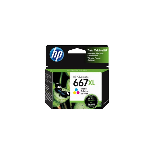 Cartucho hp 667XL Tricolor Original