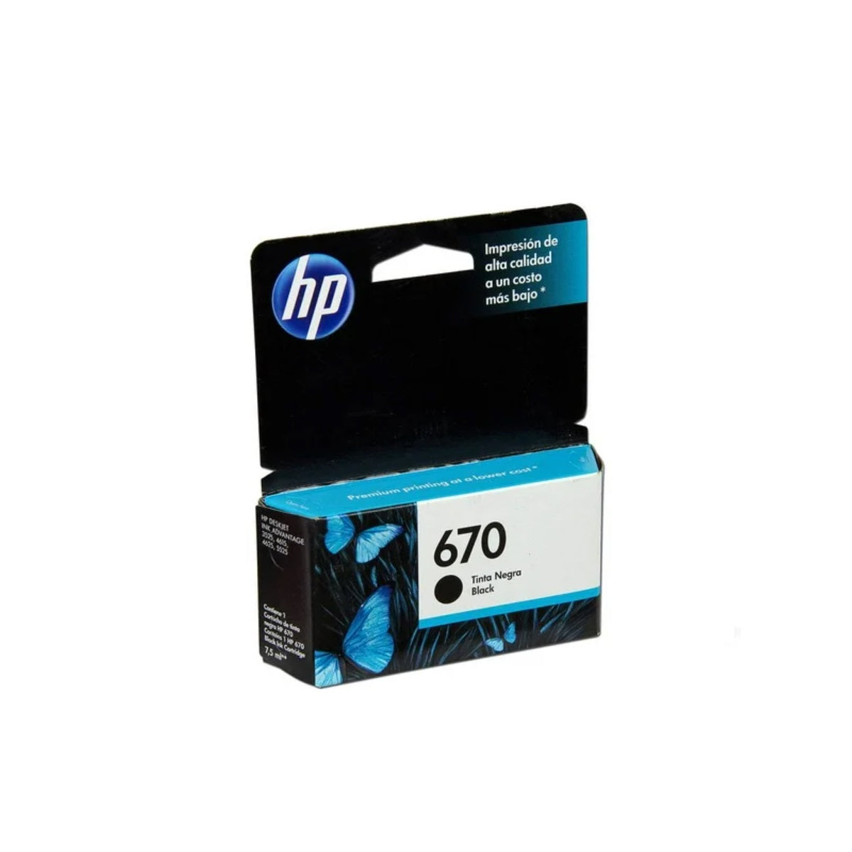 Cartucho hp 670 Negro Original