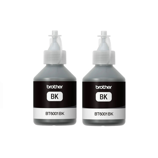 Pack 2 Tintas Brother bt6001 Negro Original