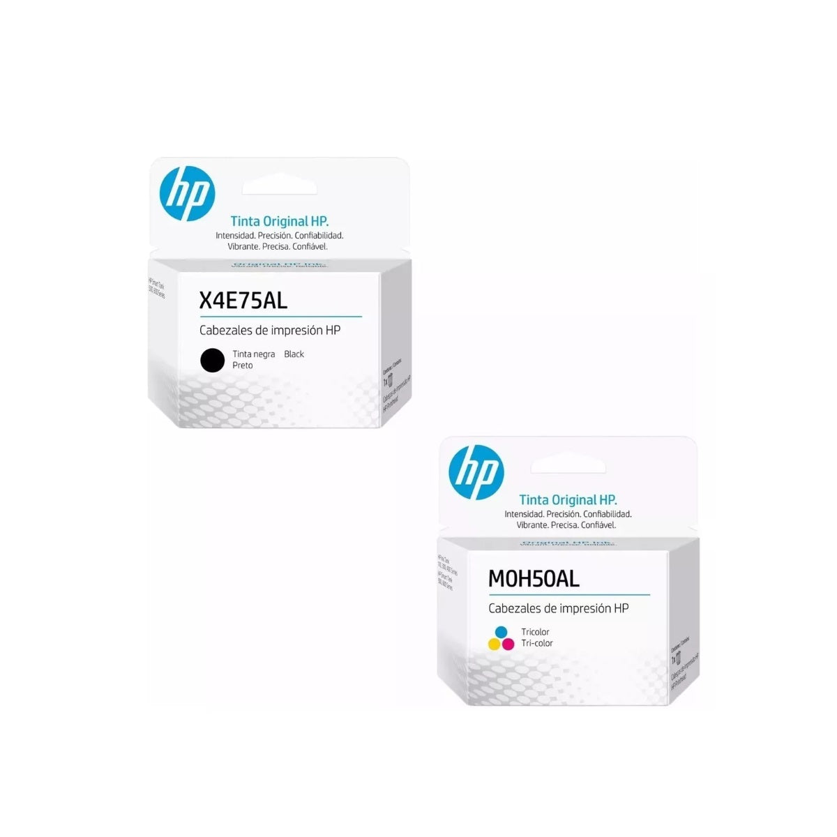 Pack Cabezales Hp X4e75a M0h50a Original