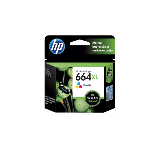 Cartucho hp 664XL Tricolor Original