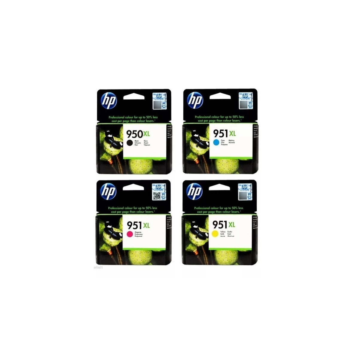 Pack Cartuchos hp 950XL-951XL Original N/M/C/Y